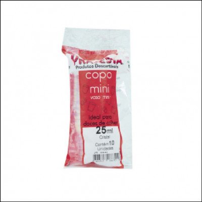 Copo Mini Descartável Prafesta