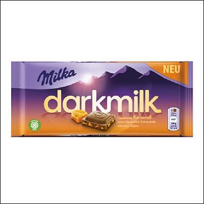 Chocolate Milka Dark Milk Salted Caramel