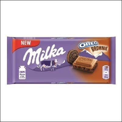 Chocolate Milka Oreo Brownie