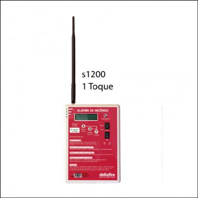 Central de Incêndio Wireless s1200 1 Toque