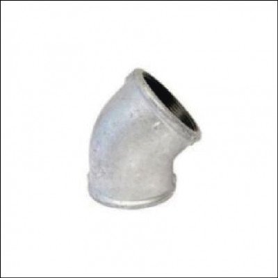 Cotovelo 45 Graus Galvanizado