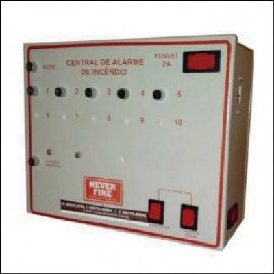 Central de Alarme de 1 A 5 Pontos sem Bateria