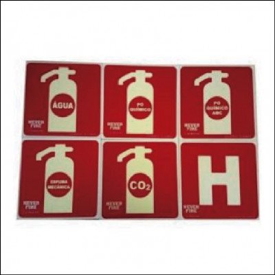 Placas Diversas Fotoluminescentes