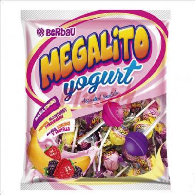 Pirulito Berbau Megalito Yogurt Surtido