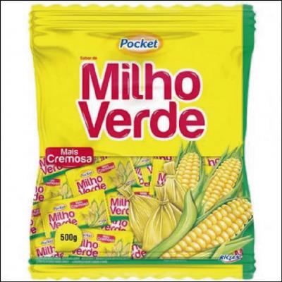 Bala Pocket Milho Verde