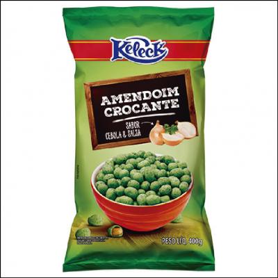 Amendoim Crocante Sabor Cebola e Salsa