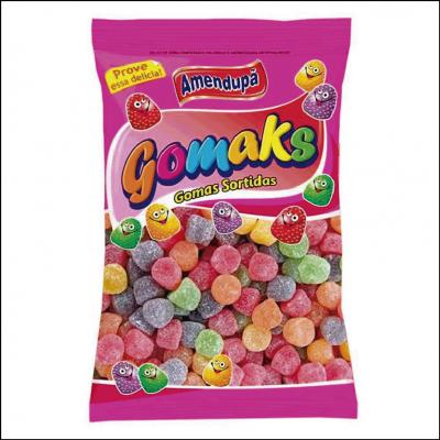 Bala de Goma Gomaks Amendupã