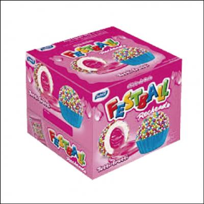 Chiclete Festball Tutti Frutti