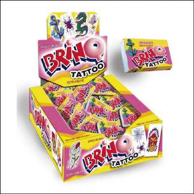 Chiclete Brinq Bol Tutti Frutti