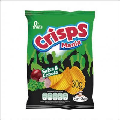 Batata Crisps Mania Salsa e Cebola