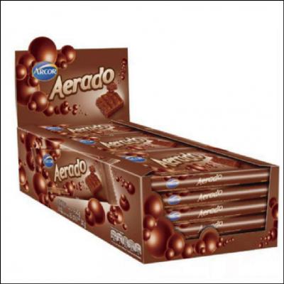 Chocolate Aerado Leite Arcor Caixa