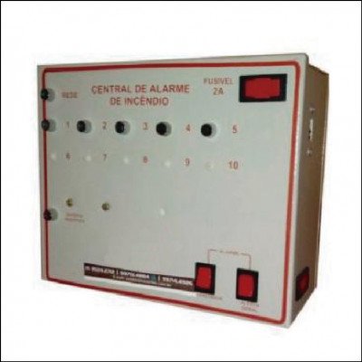 Central de Alarme de 1 A 5 Pontos sem Bateria