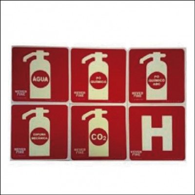 Placas Diversas Fotoluminescentes