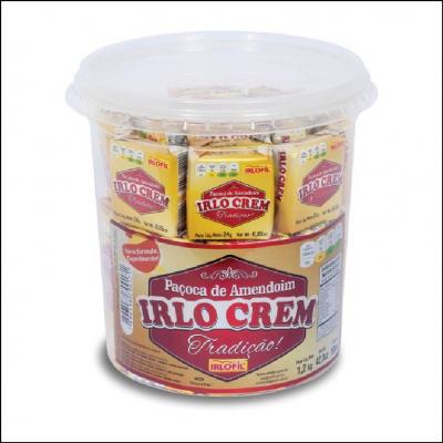 Paçoca de Amendoim Irlo Crem