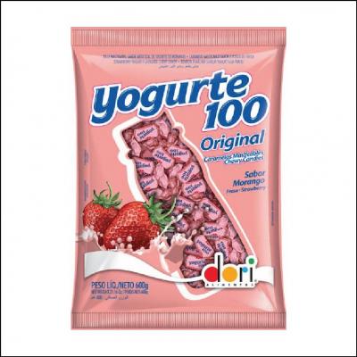 Pacote de Bala Yogurte 100