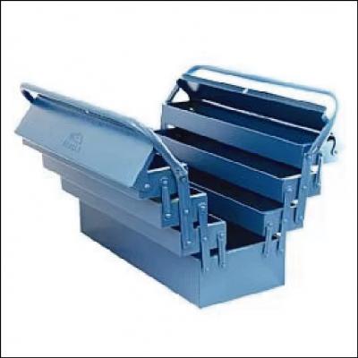 Caixa de Ferramentas Sanfonada com Gavetas