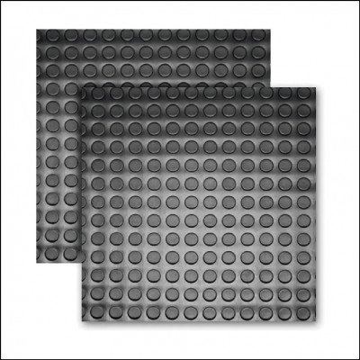 Tapete Piso Borracha Moeda Anti Derrapante Resistente