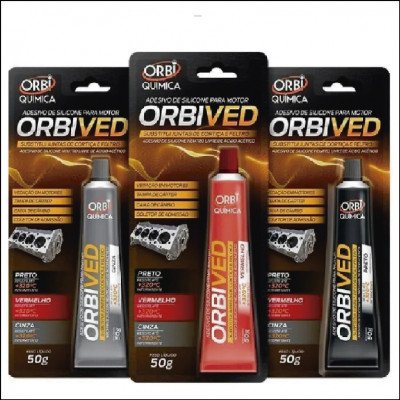 Adesivos Silicone P/ Motor Orbived Orbi Química
