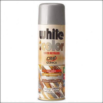Tinta Spray Uso Geral White Color