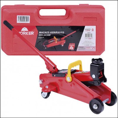 Macaco Hidráulico Jacaré 2 Toneladas Worker