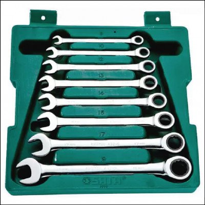 Jogo de Chave Combinada com Catraca Sata