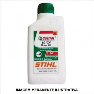 Óleo Lubrificante Para Motores 2 Tempos Castrol 8017H 500ml - STIHL