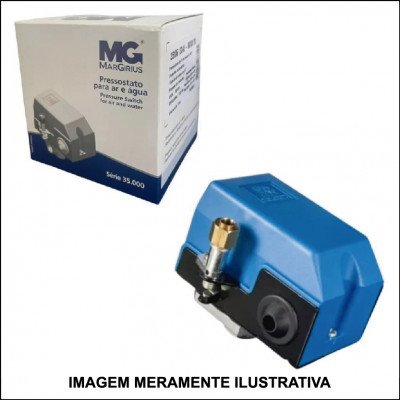 Pressostato para Ar e Água Margirius