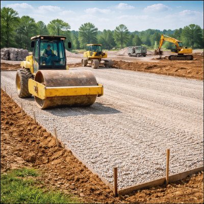 Preparação de Base para Fundações, Pavimentação e Loteamentos