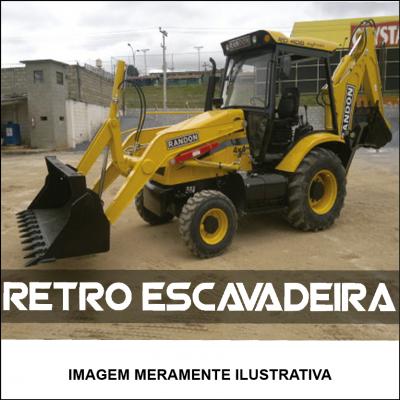 Retro Escavadeira - Locação