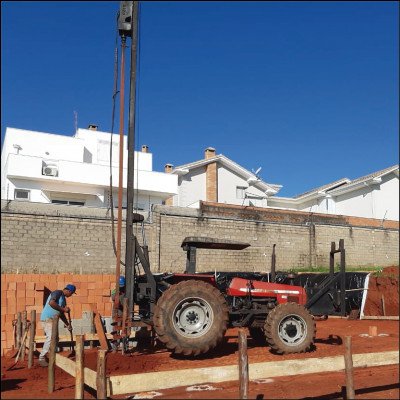 Perfuração de Brocas Para Construção