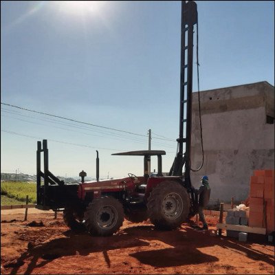 Perfuração de Brocas Para Construção