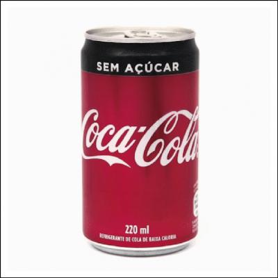 Refrigerante Coca Cola Sem Açúcar Lata 220 ml