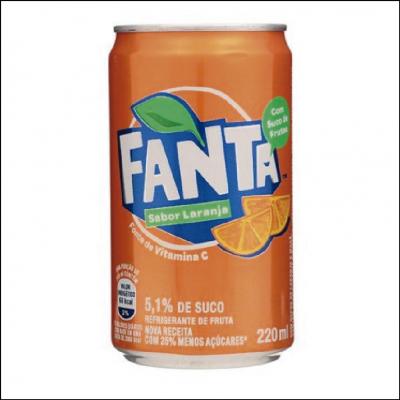 Refrigerante Fanta Laranja Lata 220ml