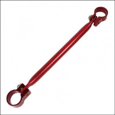 Barra de Guidão Vermelha Travessa