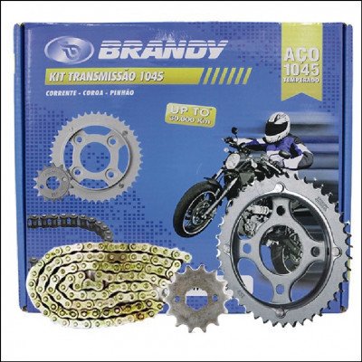 Kit Transmissão Twister Cb 250 Brandy