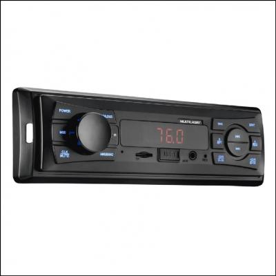 Radio Automotivo Vibe Mp3 Player Multilaser Sd
