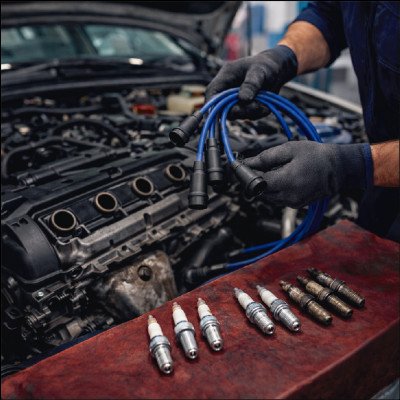 Troca de Velas e Cabos de Ignição