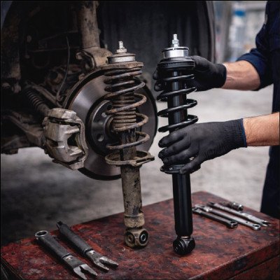 Troca de Amortecedores