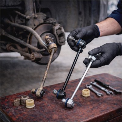 Manutenção da Barra Estabilizadora