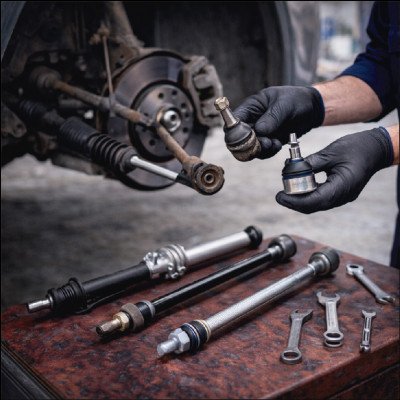 Revisão e Troca de Componentes da Direção