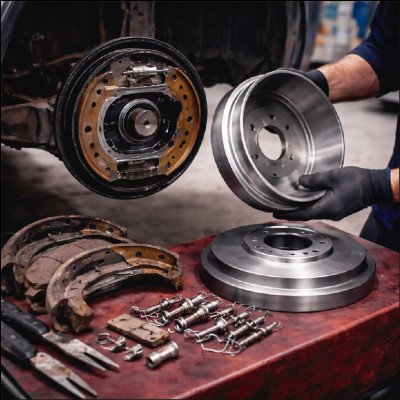 Troca de Lonas e Tambores