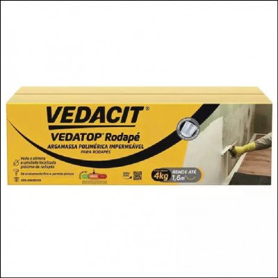 Vedatop Rodapé 4kg Branco Vedacit