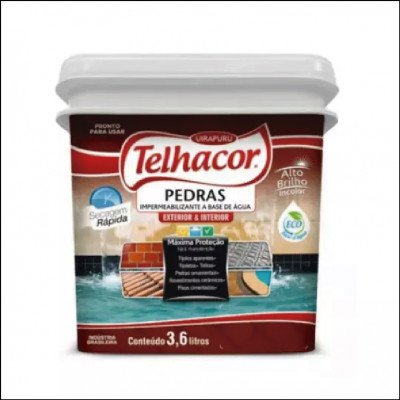 Resina Impermeabilizante p/Pedras 3,6L Telhacor