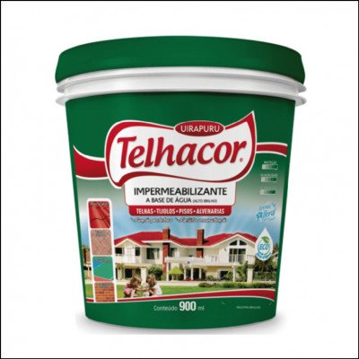 Resina Impermeabilizante Brilhante 0,9L Telhacor