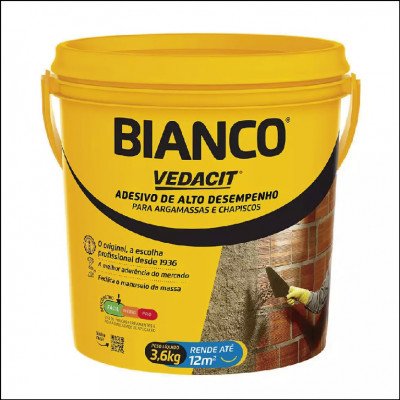 Bianco Adesivo p/Argamassa 3,6L Vedacit