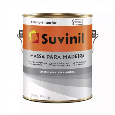 Massa para Madeira 5,5Kg Suvinil