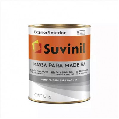 Massa para Madeira 1,3Kg Suvinil