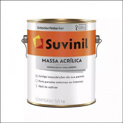 Massa Acrílica 5,5Kg Suvinil