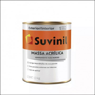 Massa Acrílica 1,3Kg Suvinil