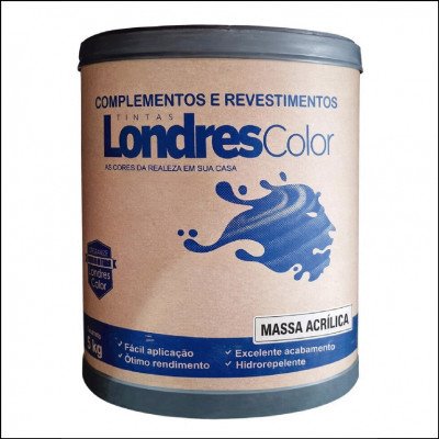 Massa Acrílica 25kg Barrica Londres